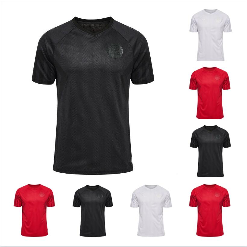 2022 2023 Jerseys de football du Danemark 22 23 Camisetas Eriksen Hojbjerg Yussuf Christensen Home Away Braithwait Dalsgaard Top Thai Nation Foot