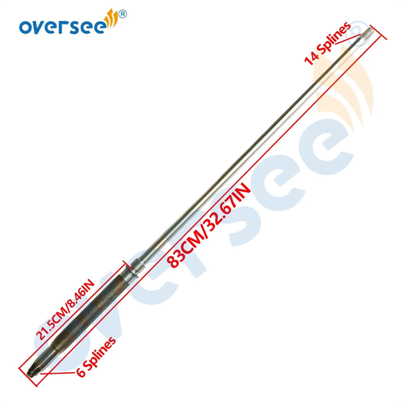 

679-45501-10 Parts Drive Shaft Long For Yamaha 1978-1997 40HP Outboard Engine Marine Boat Motor Aftermarket Parts 679-45501
