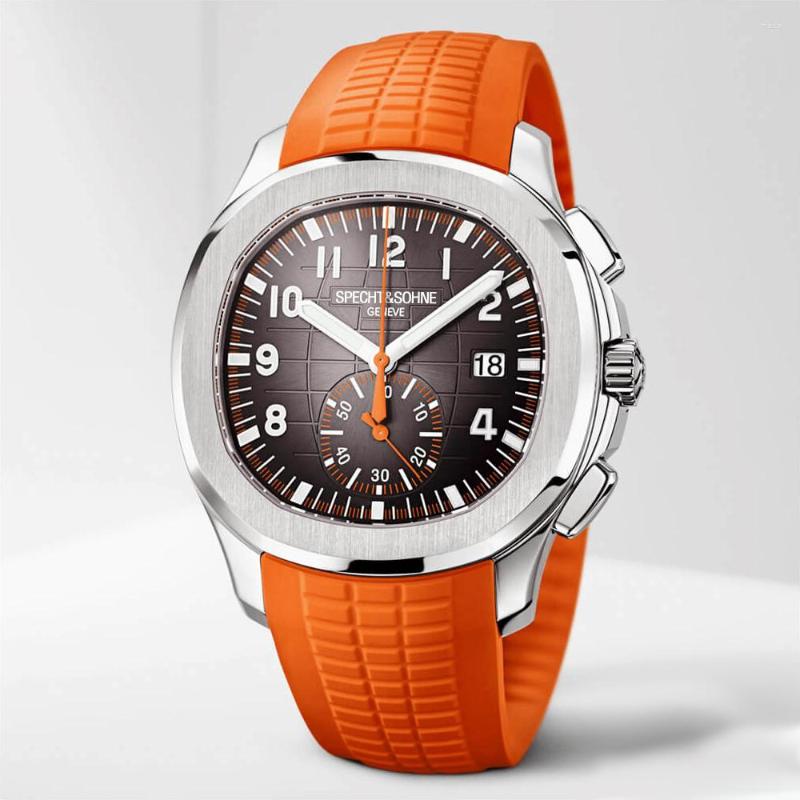 Wristwatches Top Mens Sports Casual Watches For Men Fashion Stainless Steel Quartz Wrist Watch Man Automatic Date Luminous