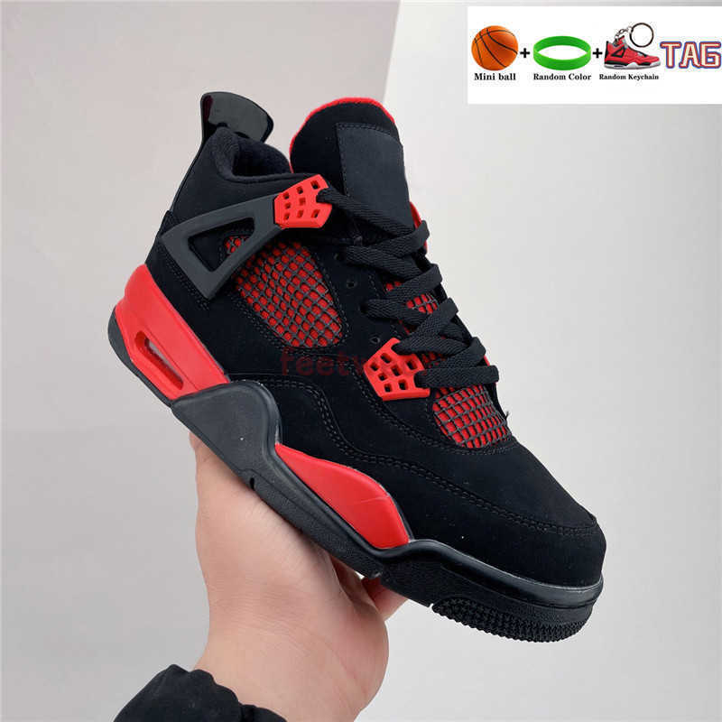 

Roller Shoes 2022 4 4s 13 13s boots Men Basketball Shoes del sol red thunder Flint shimmer white oreo University blue Black cat, 03 black cat