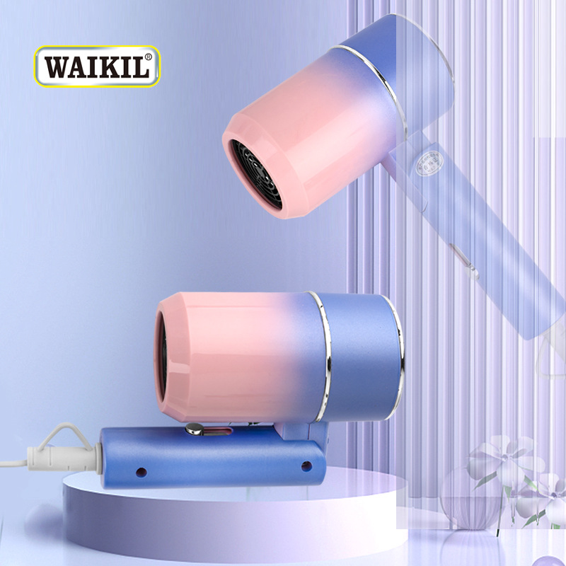 

Electric Hair Dryer air blower home student dormitory hammer blue light blower three-speed adjustment