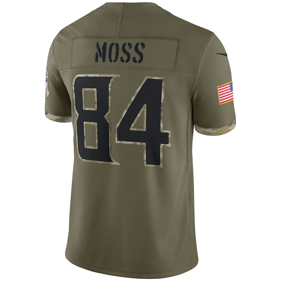 

Football Jersey Minnesota''Vikings''MEN Fran Tarkenton Randy Moss Justin Jefferson Dalvin Cook Adam Thielen 2022 Salute To Service