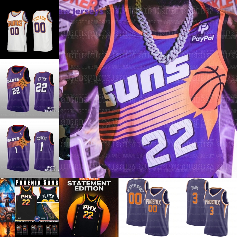 

PHX Custom Suns Basketball Jerseys 2022 basketballs 2023ss, Style as picture