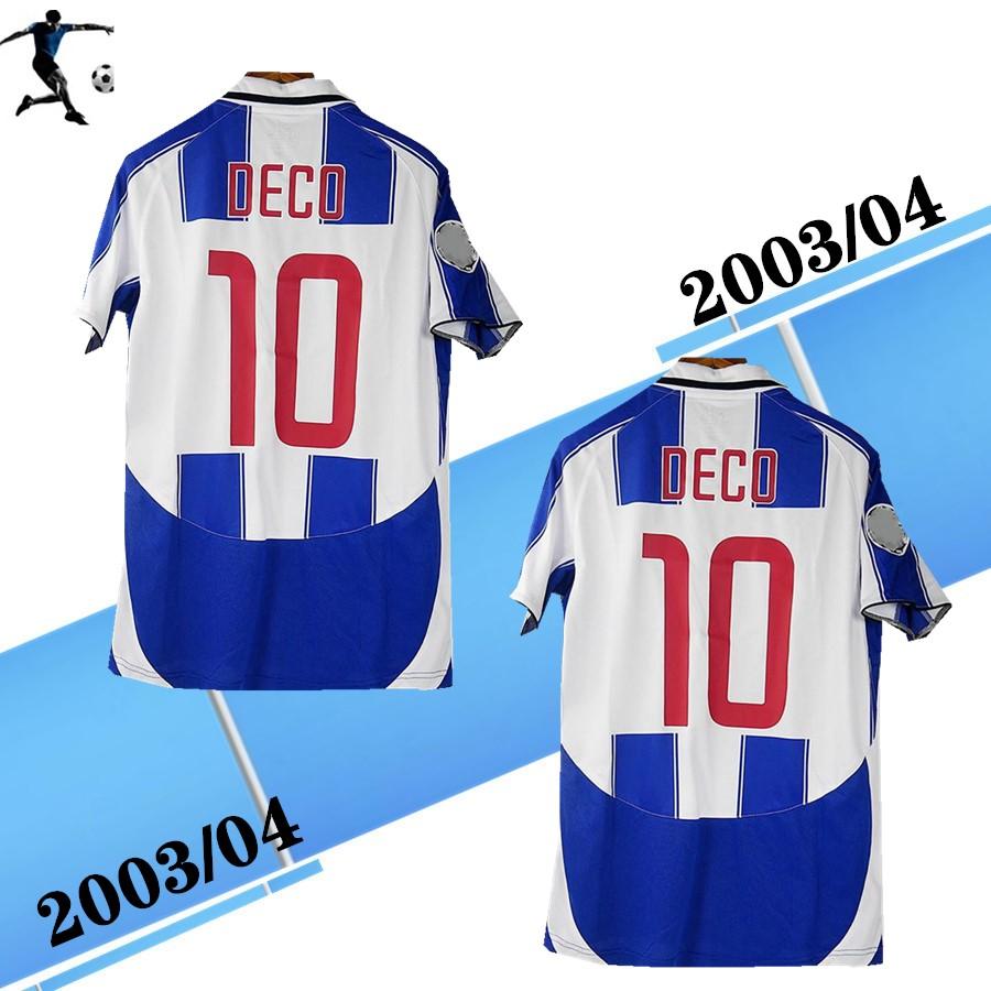 

Soccer 2003 2004 Retro Shirt Porto home UCL Soccer Jerseys Deco McCarthy Vintage Camisetas Futbol Camisas 03 04 Classic Football Shirts, 03/04 home