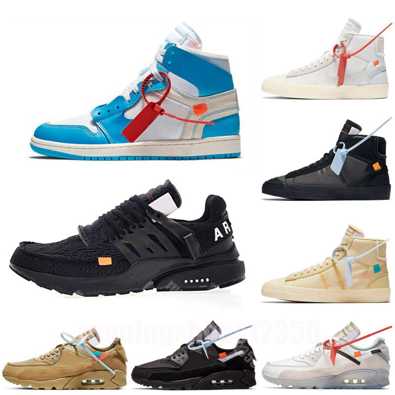 

Original Mens womens off Shoes MCA white Blue Red mac Metallic Volt Low 90s Triple GNER Presto 2.0 Chaussures Sneakers US 5.5-11, Color 20