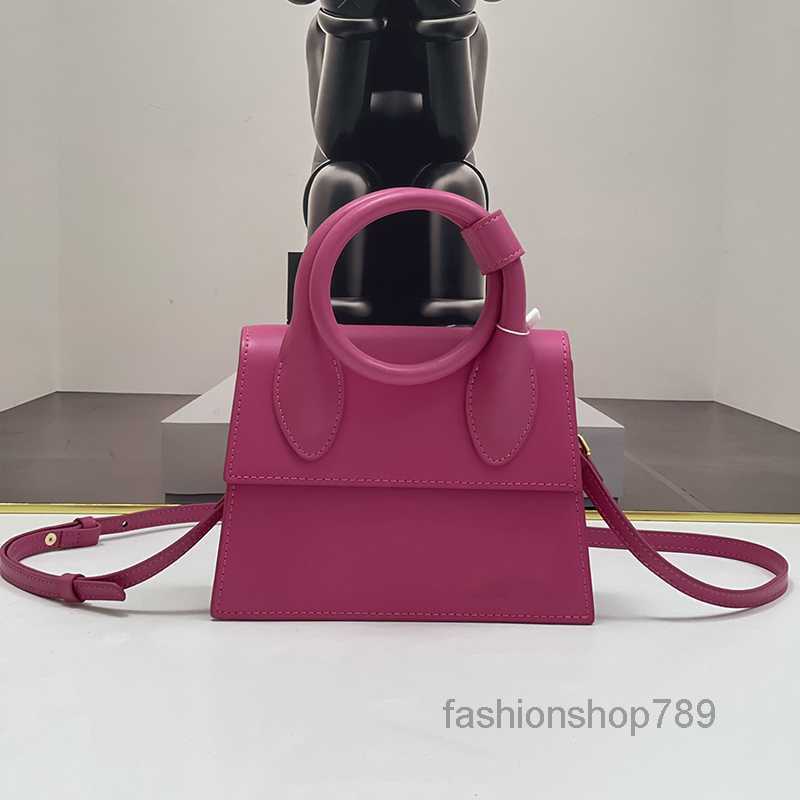 

Evening Bags bags Handbag Women designer Jacquem Round handle Fashionable shoulder bag Ladies Leather Plain Crossbody Underarm Tote Bags, 2# 1690# size 20x15.5x8cm