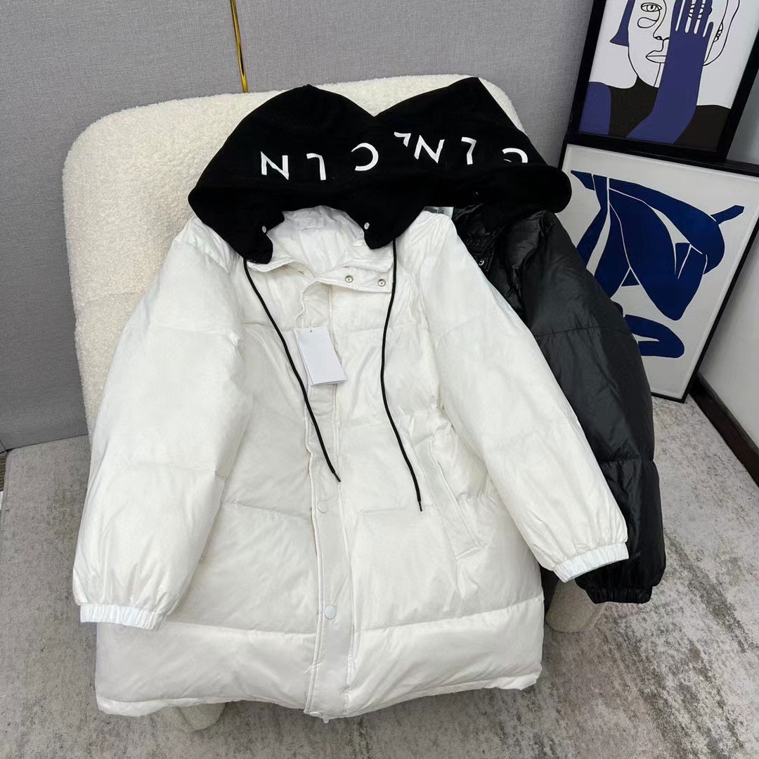 

Womens Jackets Fashion Parkas Down Coat 22AW Classica Hooded Jacket Zippers Windbreaker Warm Simple Casual Pockets Outwear Coat, Make up for difference