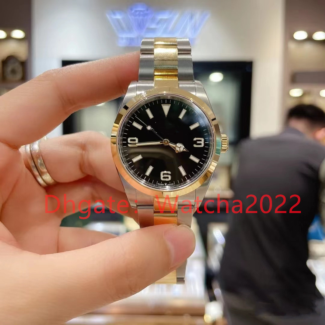 

ZP Men's Mechanical Automatic Watch 2022 New Gold Explorer36MM 316L Sapphire Waterproof Designer Watch, Tool