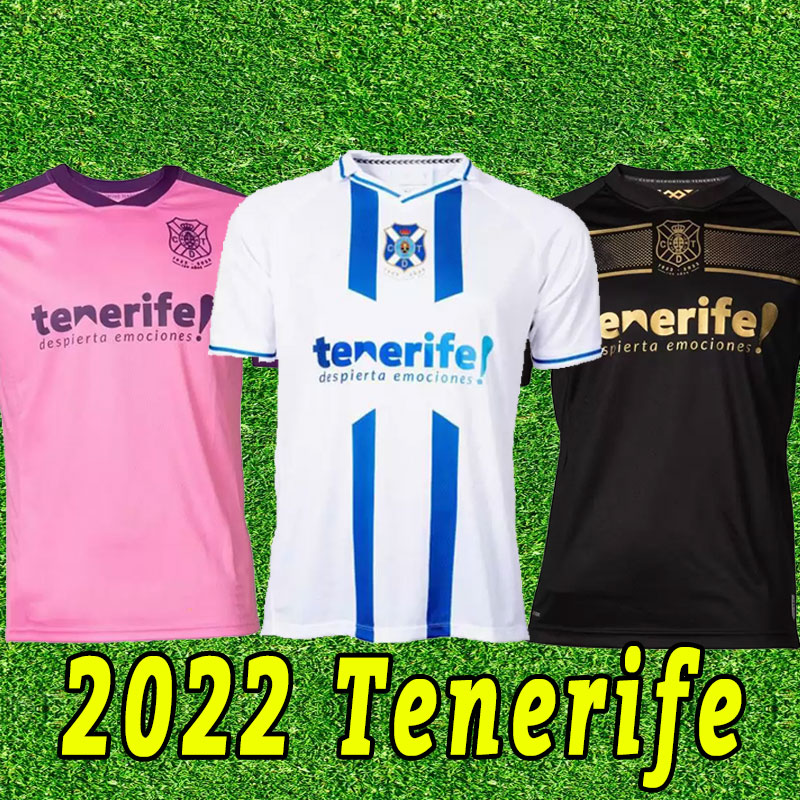 

CD Tenerife 22/23 Centenary Kit soccer jerseys Special 100th anniversary Elady Shashoua Mellot Michel Mollejo 2022 2023 camisetas de futbol football shirts top, Third