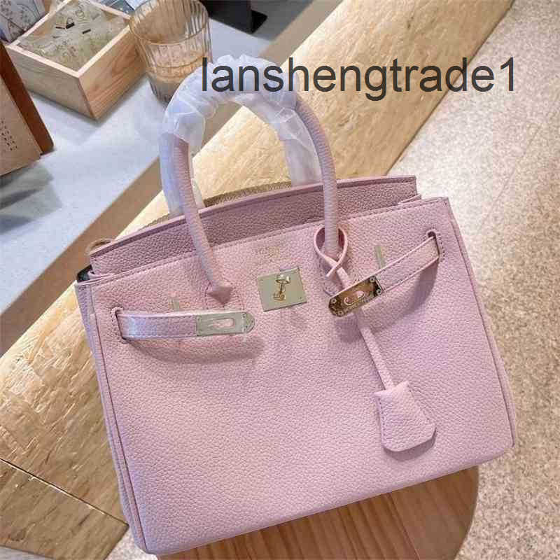 

Designer Luxurys High Quality Bag Hemes Cowhide Berkin For Womens Handmade Wallet Fashion Letters H Togo Handbags Kely Purse Leather Black 25 35 The Totes Bags CLQ3, Sky blue