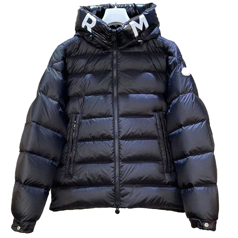 

Maya Designer Men's Down & Parkas women's printed letter logo stand collar cap loose casual embroidered badge couple with thick warm short bread coat top jacket, Supplement (not shipped separately)