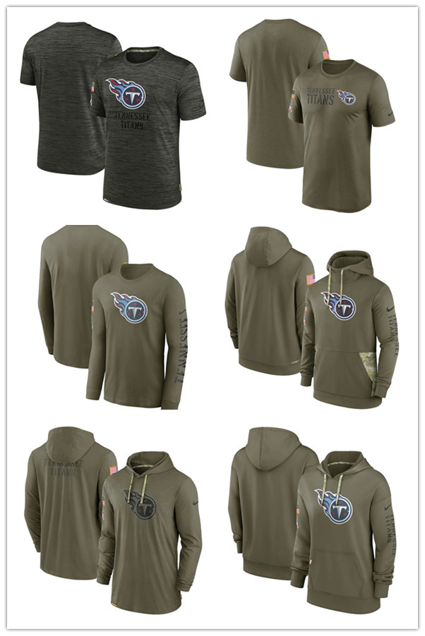 

Tees Tonal Pullover Hoodie Tennessee''Titans''MEN 2022 Salute to Service Therma Performance Pullover Long Sleeve T-Shirt, Black t-shirt