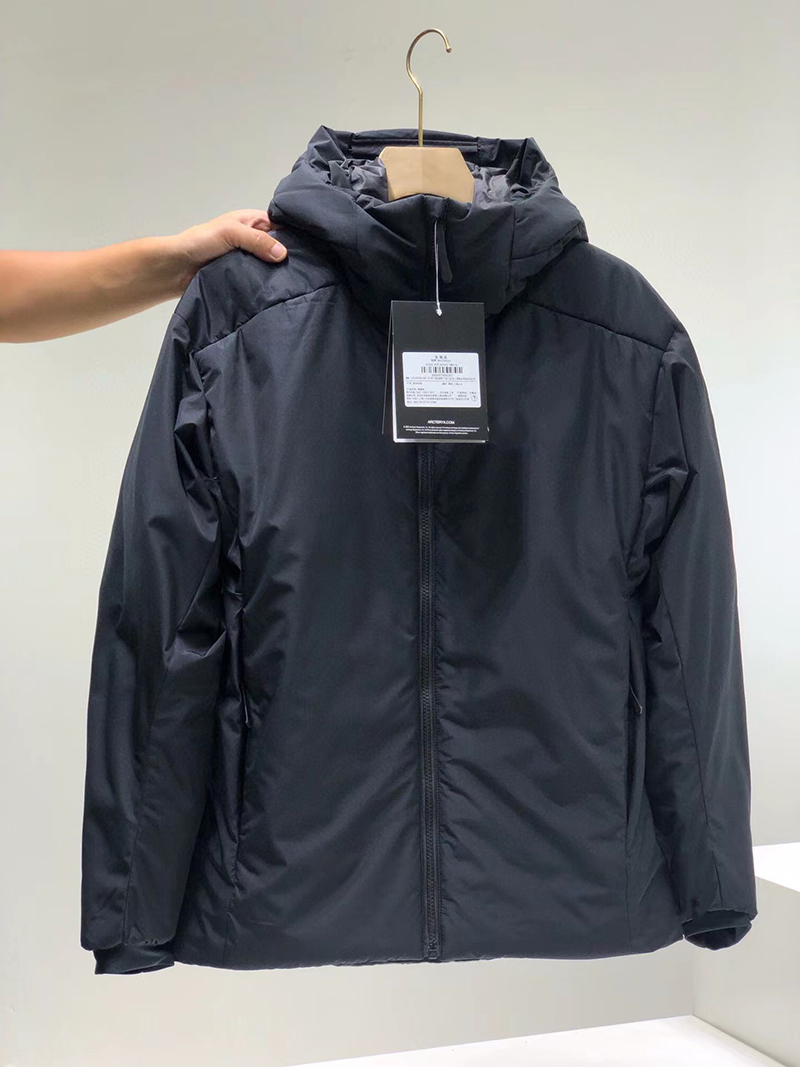 

2022 New ARC ATOM LT HOODY MEN'S Jackets Coats Lightweight Soft Compressible Skull Bird Designer Outerwear for Travel and Outdoor Sport, Double box