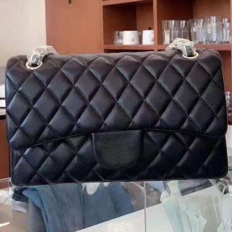 

Evening Bags Shoulder Women Chain Cowhide Bag Clutch Flap Handbag Totes Bags Wallet Check Thread Purse Letters Solid Hasp Waist Square StriM