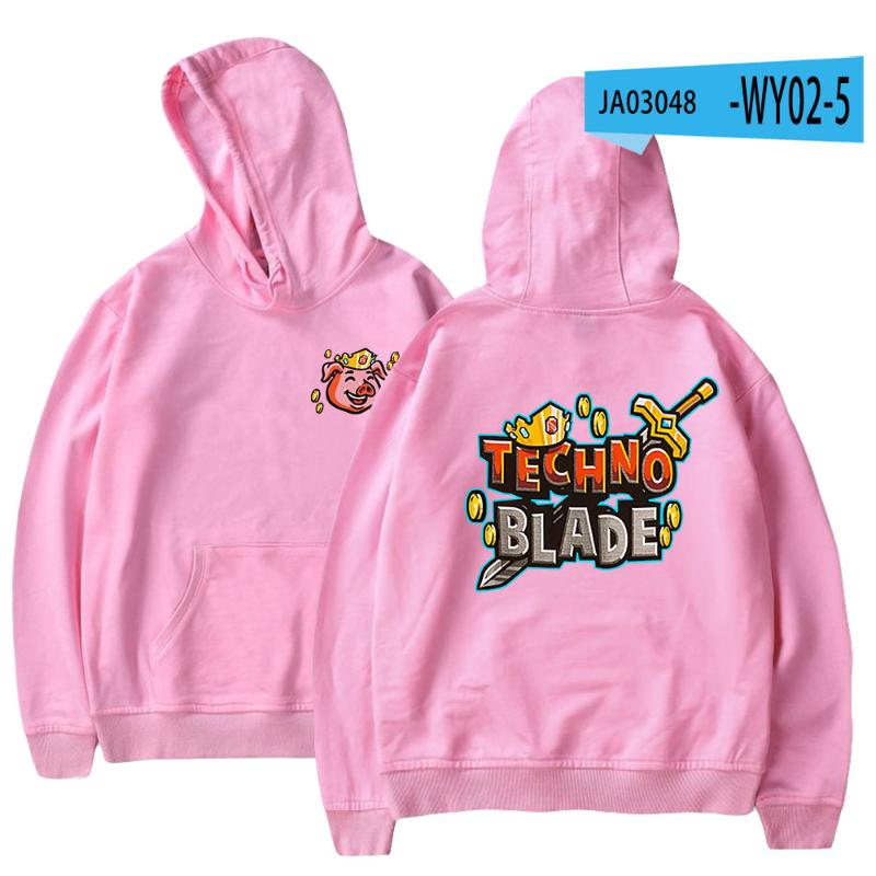 

Women/Men Sweatshirt Men's Hooded Hoodies Technoblade Hip Hop Letter Print Streetwear Dream Smp Clothes Autumn Oversized Tracksuit E4FW, Gray