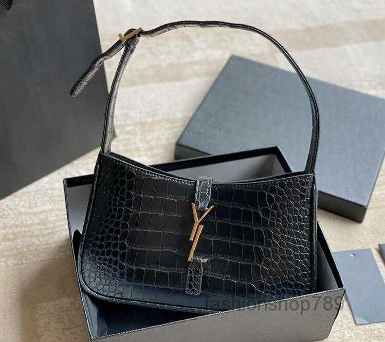 

Evening Bags Bags Women Designer Hobo Shoulder Bag Adjustable Strap Womens High Quality Handbag Alligator Crossbody Tote Bags Baguette PinkM