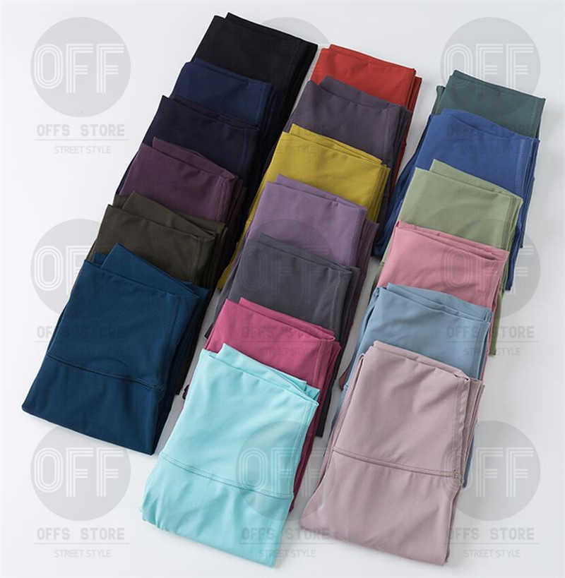 

32 colors womens leggings designers yoga pants high waist align sports gym wear legging elastic fitness lady overall full tights workout, 000