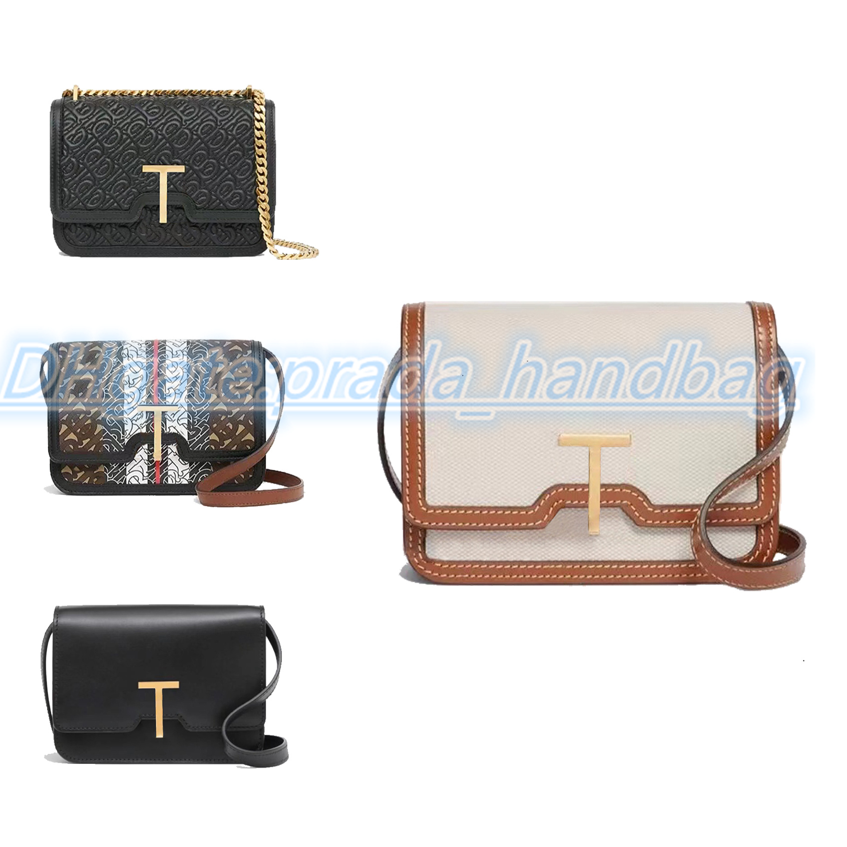 

Classic latest TB Leather Lock Satchel Bag Luxury brand clutch flap Embossing tote handbag Designer Women's mens wallet purses crossbody with shoulder strap Bags, Box