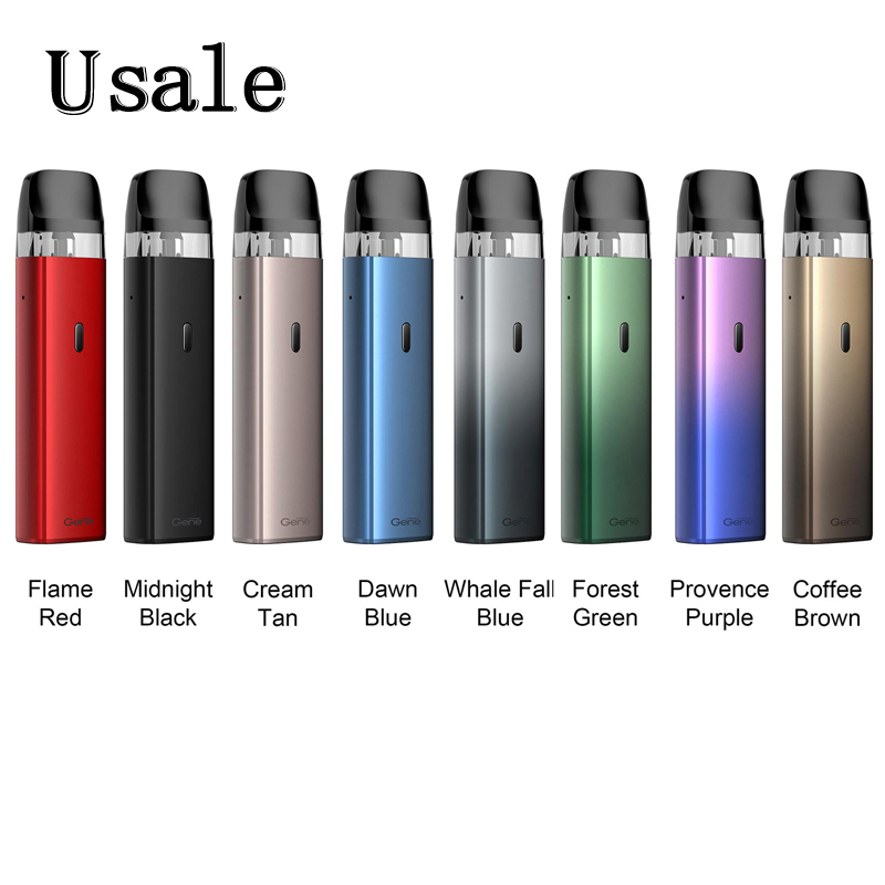 

VooPoo Vinci Pod SE Kit 15W Vape Device Buit-in 900mAh Battery 2ml 0.8ohm V2 Cartridge Multilayer Leakage-proof Vapor System, Dawn blue