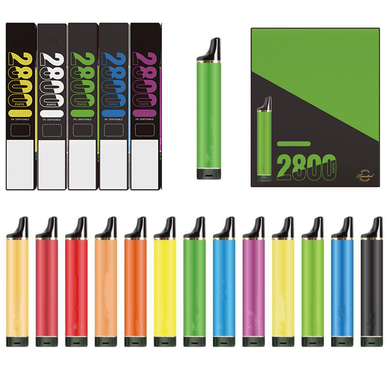 

Original 2800Puffs Flex 2800 Hits disposable Vape puff 2800 sigarette E Cigarette pods device kits 850mah battery pre-filled 8ml vaporizer vaper desechable