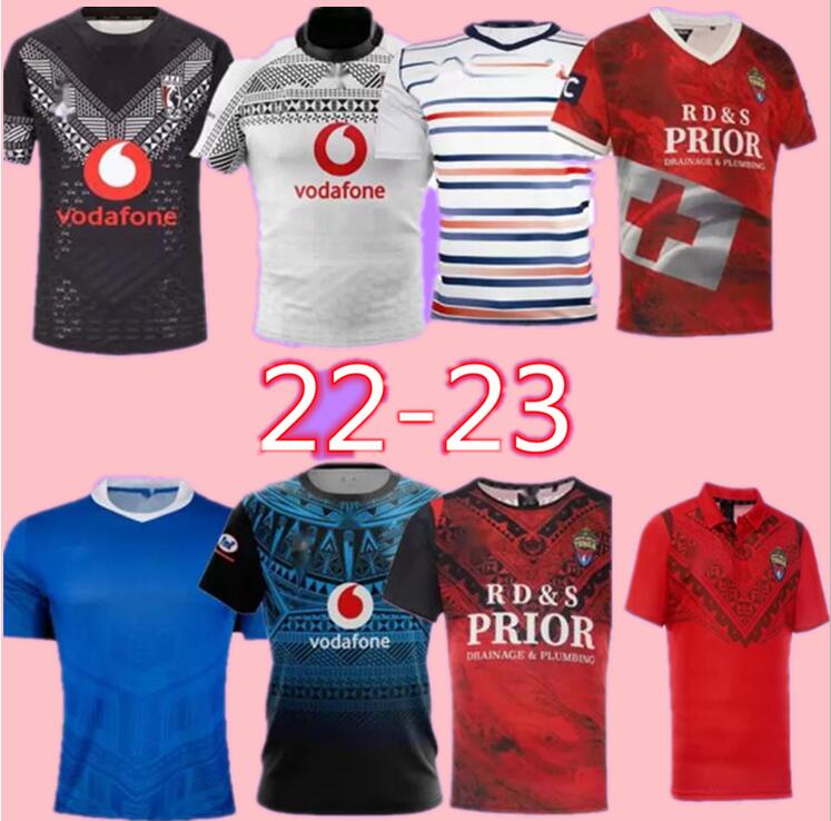 

2022 2023 Super Rugby Jerseys # jersey 22 23 New Fiji Tonga USA Samoa Zealand White blue jersey shirt S-5XL 878