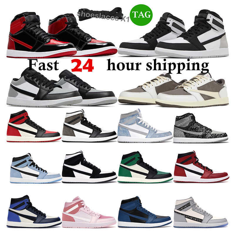 

men basketball shoes 1 OG Reverse Mocha 1s Chicago j1 Black White Rebellionaire Bred Patent Georgetown women mens sports sneakers trainers, 16