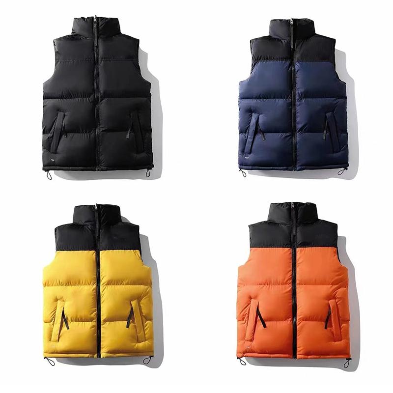 

Men vests Down cotton waistcoat designer vest Embroidery Mens and women's No Sleeveless Winter Jacketpuffer Autumn Winters Casual Coats Couples vests Keep warm Coat