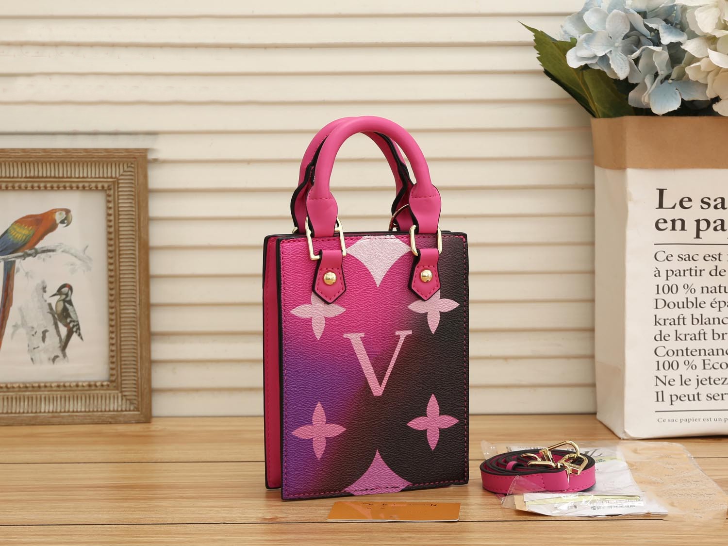 

Handbag Crossbody Bag Gradient PETIT SAC PLAT Pochette Designers Women Sacoche Purse PU Leather Clutch Messenger Shoulder Bag Phone Tote Louiseity Bags Viutonity, Dustbag