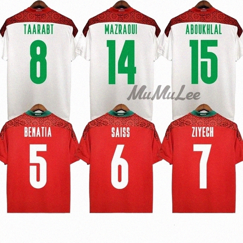 

Soccer Sets/Tracksuits 2021 Morocco soccer jerseys home away 20 21 maillot de foot Ziyech Boufal FAJR Munir Ait Bennasser Amrabat football shirts o8i8 E3Eh#