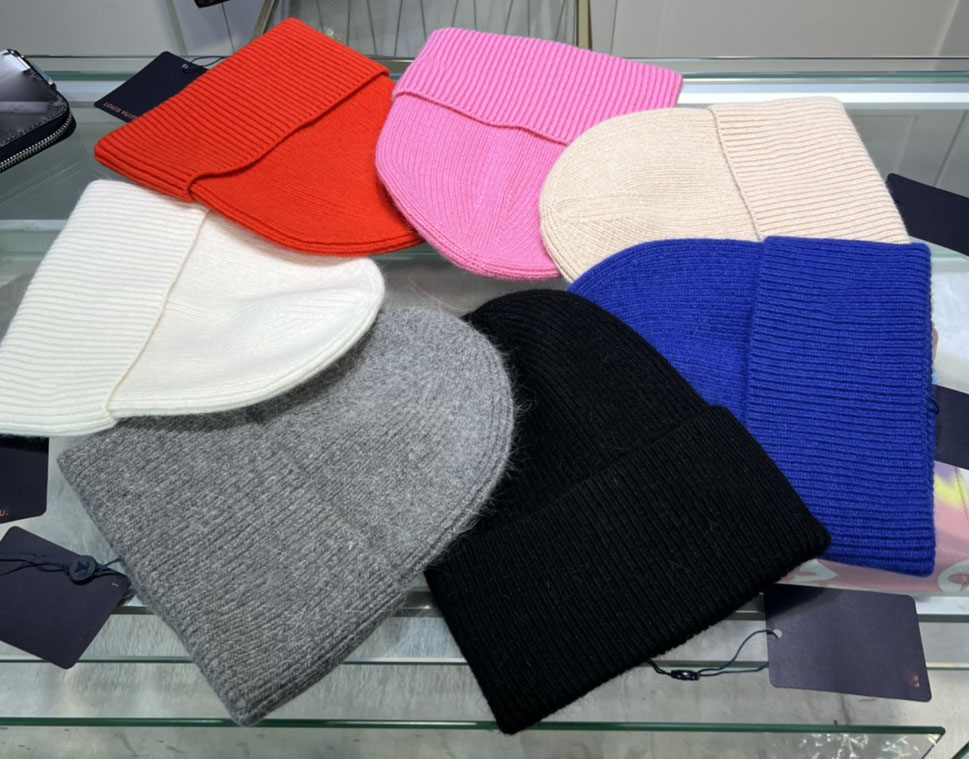 designer winter Knitted hat wool hats brand outdoor warm Men Woman Caps fit Unisex letter Fashion Hats