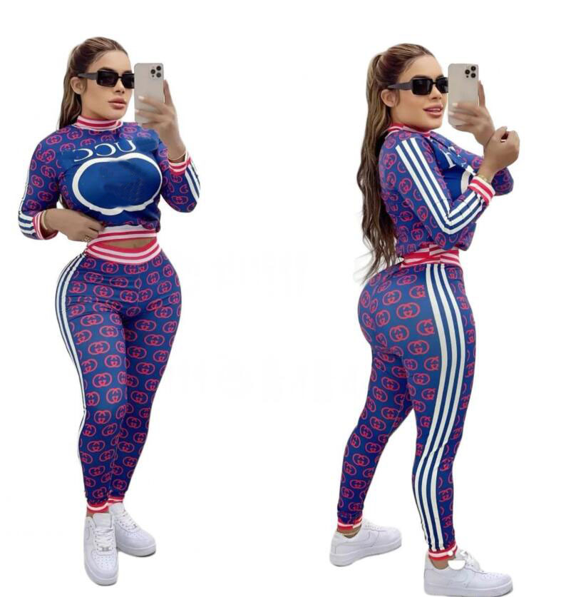 

New Luxury pullover Cardigan Tracksuits Coat And Capris Jogging Pants 2/Two Piece Suits apes Black white pink essential Long Sleeve Women Sportwear Sport Sets, Customize