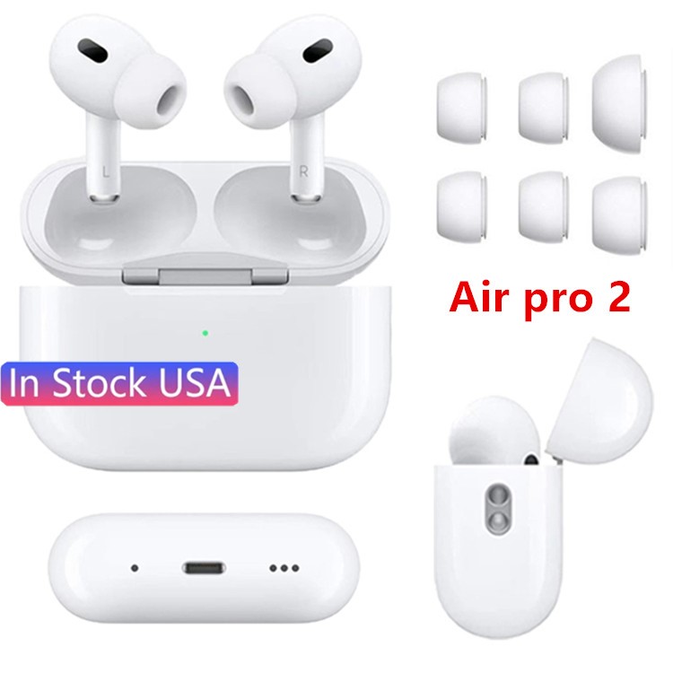 

2nd Generation Valid serial number Airpods pro 2 earphones magsafe Wireless Charging Bluetooth Headphones airpod 3 Gen3 AP3 Earbuds, White