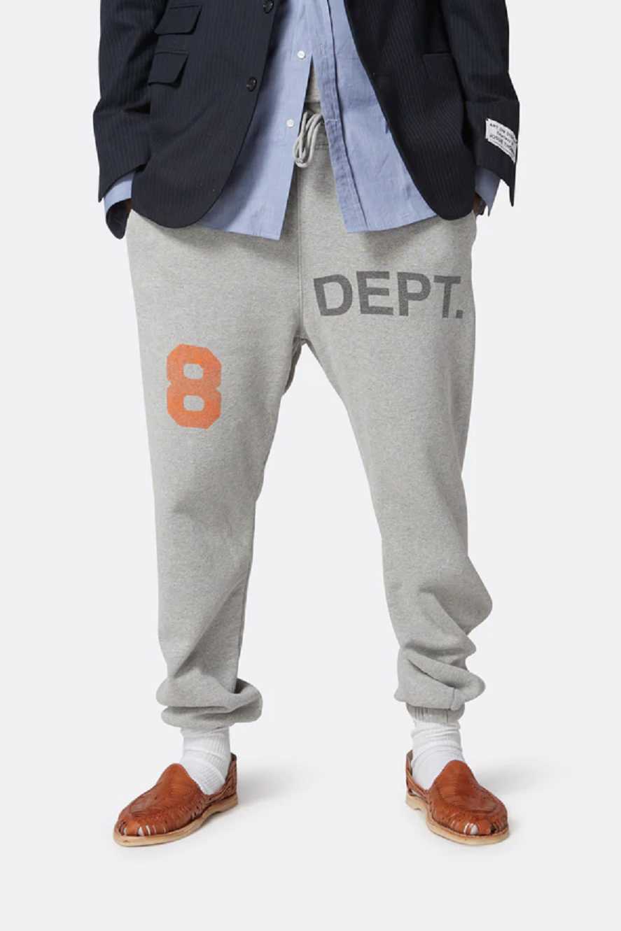 

Fashion Galleryes Casual Pants Dept Alphanumeric Printed Sweatpants American Brand Loose Tunic Men, Gray]]