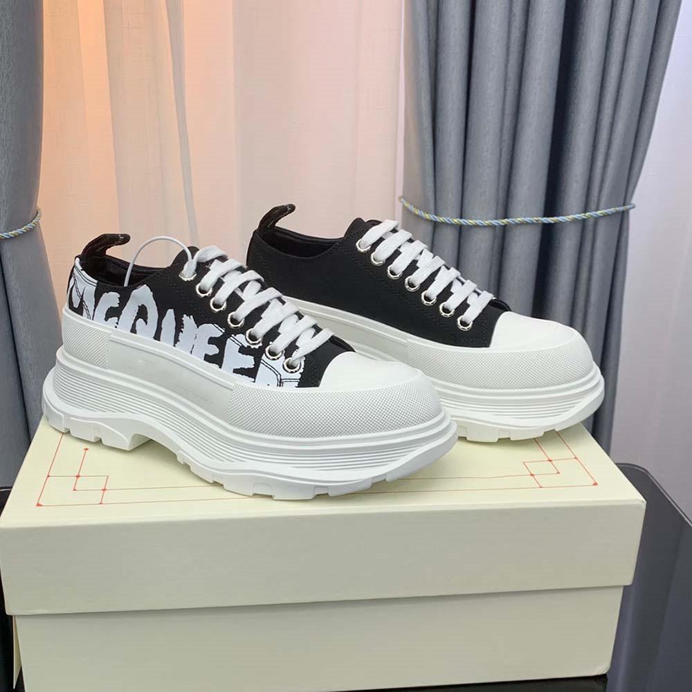 

Alexander Low top shoes Sneakers Deck Tread Slick boot casual Canvas shoes Lace-up Rubber 05