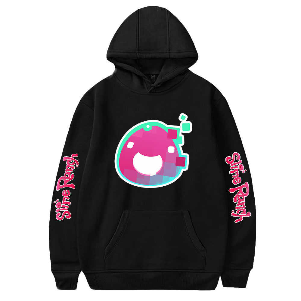 

Slime Rancher Merch Hoodie Sweatshirt Unisex Hip Hop Streetwear Pullover AutumnWinter, White