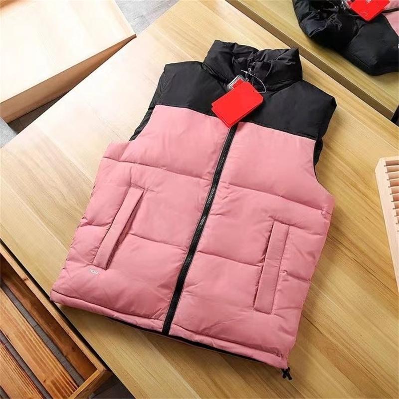 

New Fashion mens Winter vest womens Down jacket Couples Parka Outdoor Warm Feather Outfit Outwear Multicolor Vests Size S/M//XL/2XL/3XL