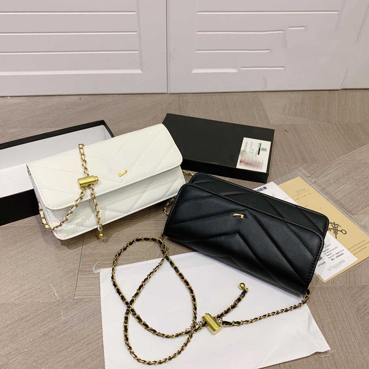 

Designer Bag Tote Handbag Brand Imitation Luxury Classic Stripe Letter Purse Solid Color Buckle Messenger Bag, Color3