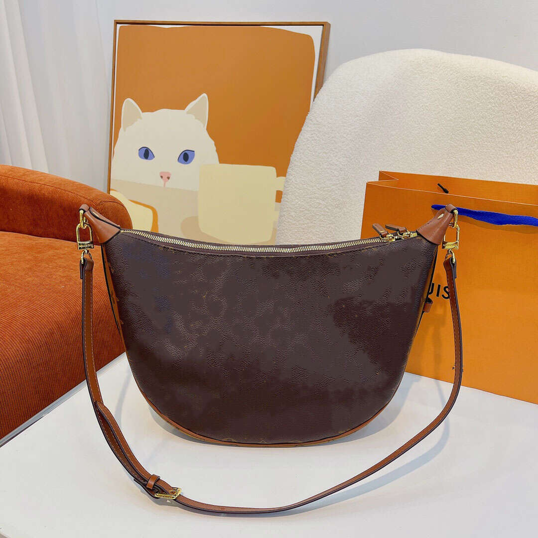 

Evening Bags 2022 Female Bag Underarm Presbyopic Crescent Package Handbags Handbag Shoulder Fashion Bags Woman Series Designer Luxury Purses, Brown