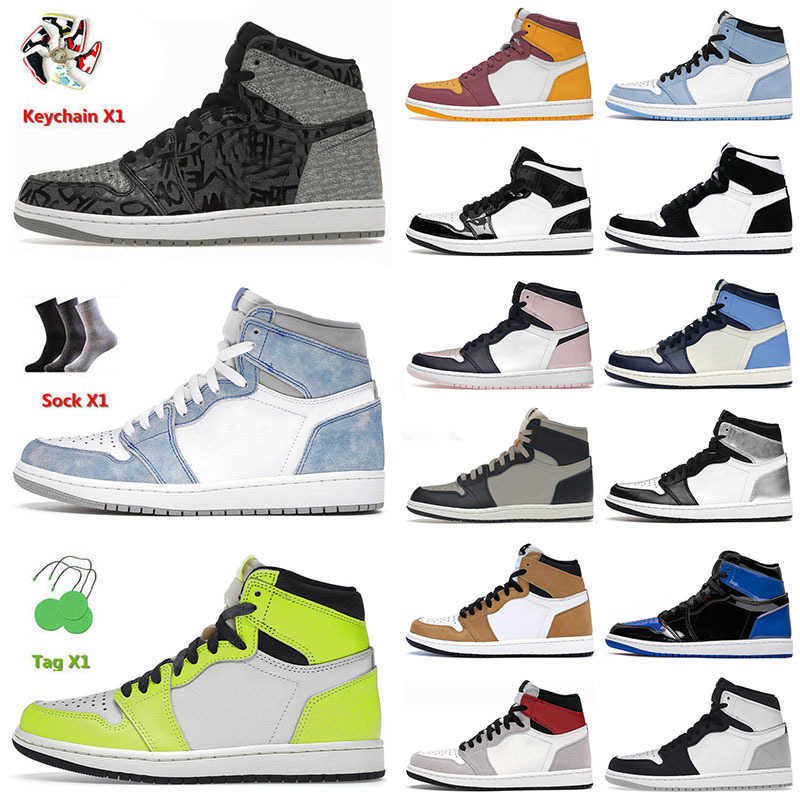

Original Mens Basketball Shoes 1 1s Jumpman Rebellionaire Patent Green Black Taxi Georgetown Bordeaux University Blue Sports Trainers Sneakers, B30 high og nrg igloo 36-47