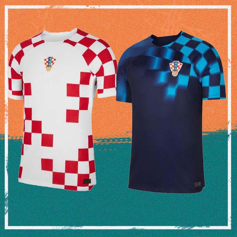 

2022 World cup Croatia Soccer Jersey 22/23 Home 10 Modric 7 BREKALO #4 PERISIC Soccer Shirt Away #9KRAMARIC #18REBIC #17MANDZUKIC national team football Uniform