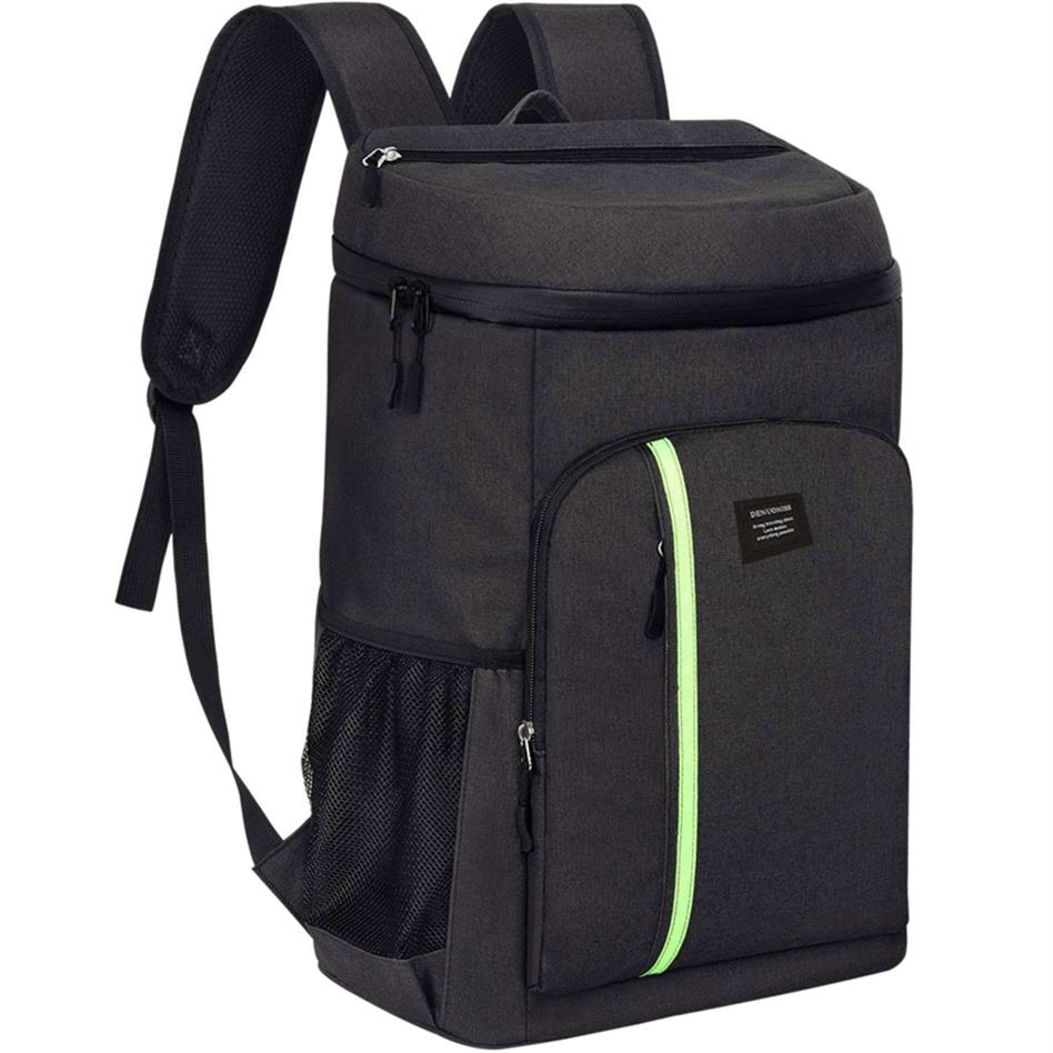 

Denuoniss Insulated Cooler Bag Large Capacity Bag Portable Backpack Waterproof Ice Pack Lunch Bags For Picnic Hiking Camp2767, Gray