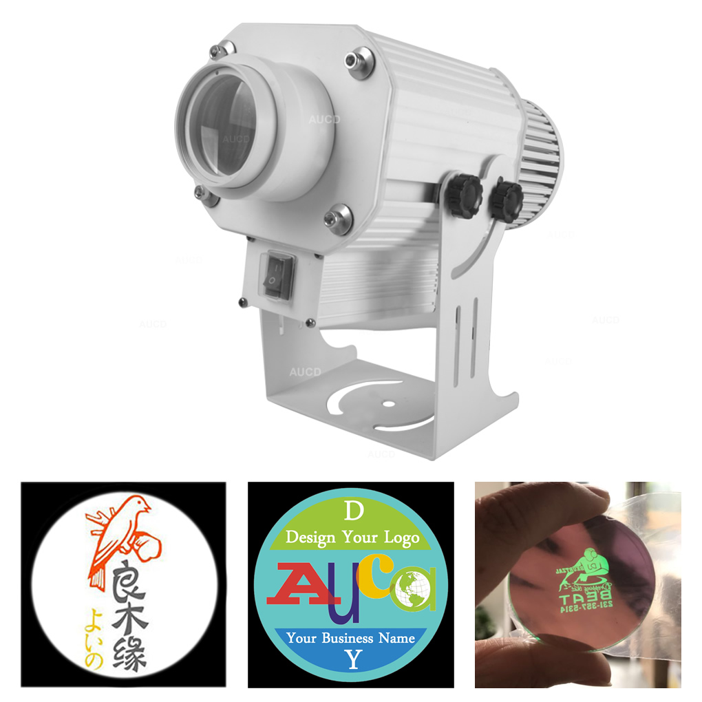 AUCD personnaliser les effets LED étanches 50 W LOGO lumière projecteur publicitaire automatique maison Bar café magasin personnalité spectacle é
