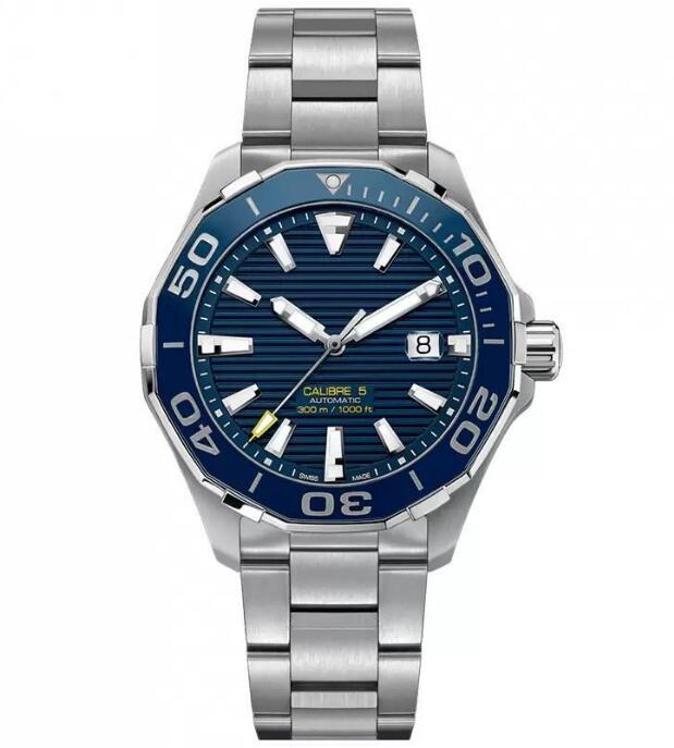 

2022 Top AQUARACER Calibre 5 Watches tag Men's Mechanical Stainless Steel Automatic 2813 Movement Wristwatch mens Self-wind, 11