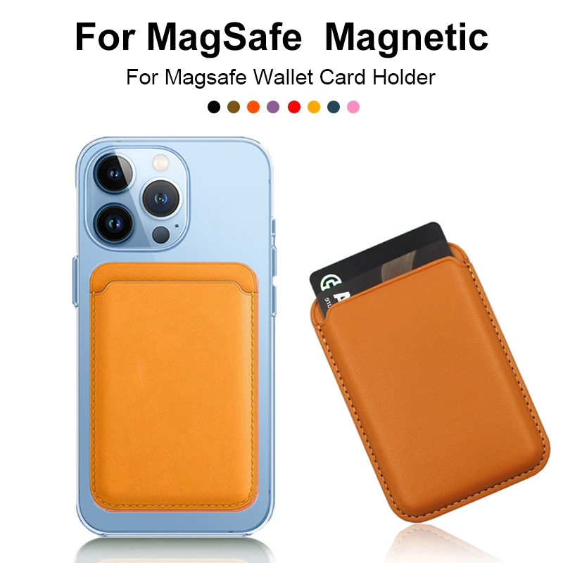 

For Iphone Cellphone Cases Card Holder 2In1 Magsafe Wallet Set Magnetic Wireless Charging 11 12 13 14 Pro Max Mini Xr X Xs Max, Green