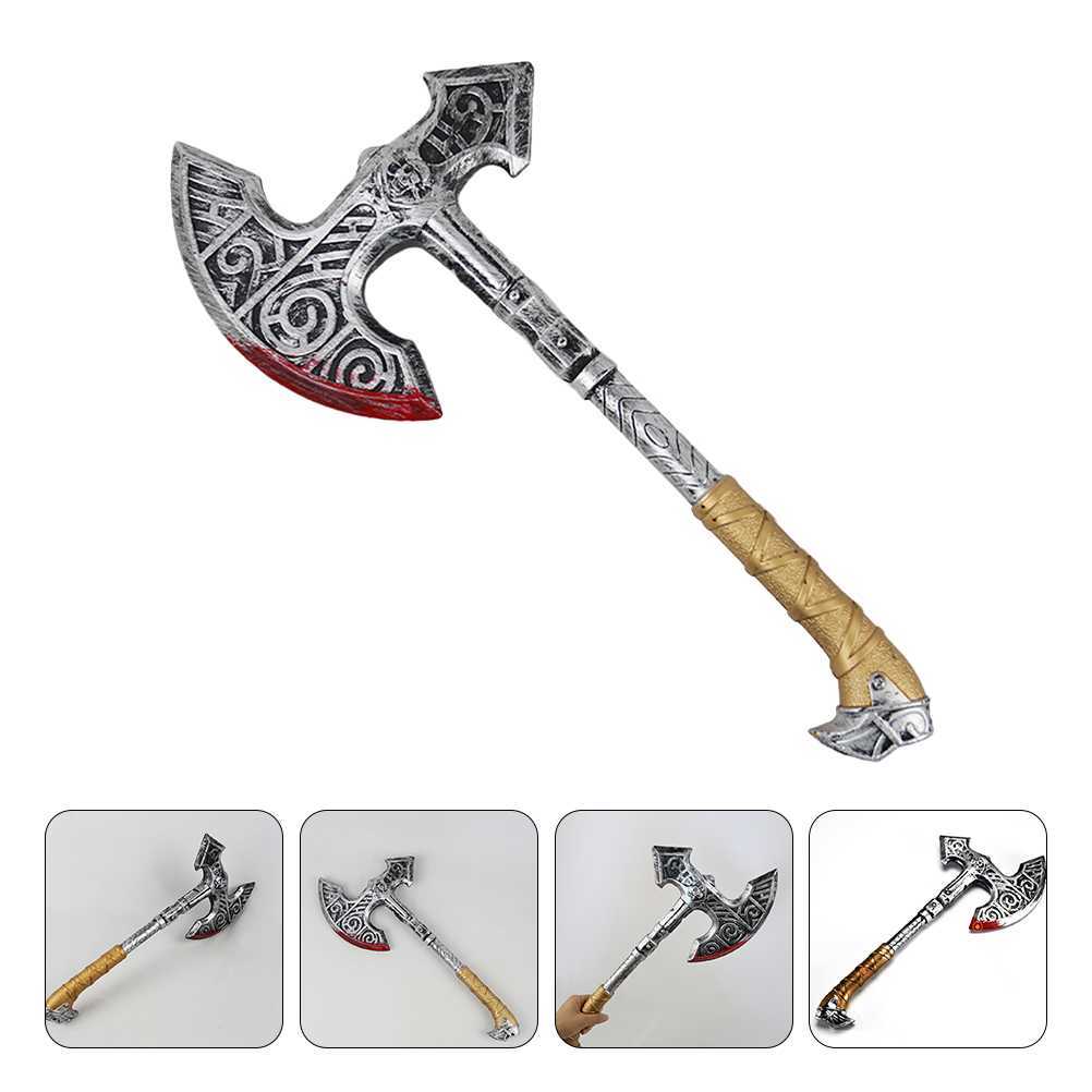 

Party Decoration Axe Prop Kids Fake Roleplay Prop Axe Props Photo Cosplay Hatchet Costumehorrible Props Knife Decor Accessory Performance Toys T220928