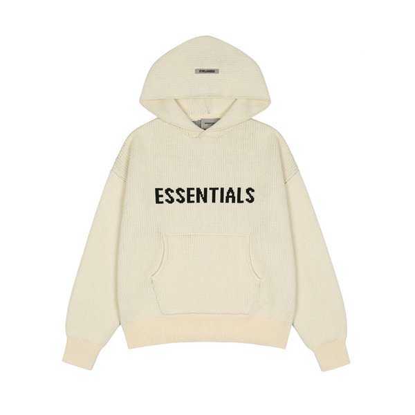 

Men' Hoodies Sweatshirts Hoodie Ess Men Essentials Knitted Sweater Zipper Letter Long Sleeve Sweatshirt Loose Fog Essential Mens Hoode 4 KPG0, No product