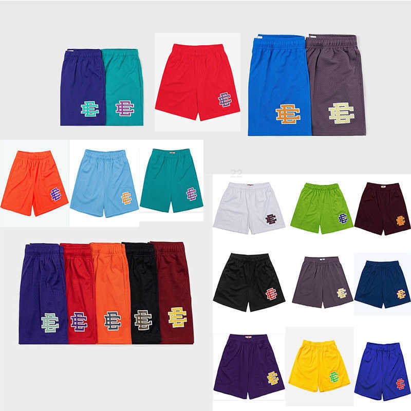 Men's Shorts Manufacture Oem High Quality Unisex Mens Designer Above Knee Sublimation Custom Eric Emmanuel Mesh Ee Emanuel Shorts EE