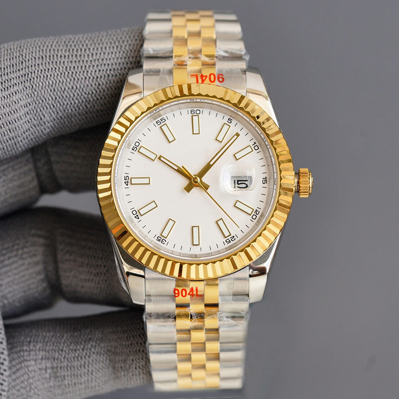 

Mens Watch Automatic Mechanical Watches 41mm Stainless Steel Case Boutique Wristband Fashion Wristwatch Designer Montre De Luxe, Color1