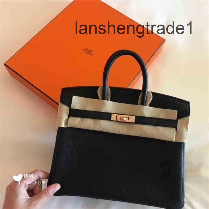 

Designer Luxurys High Quality Bag Hemes Cowhide Berkin For Womens Handmade Wallet Fashion Letters H Togo Handbags Kely Purse Leather Black 25 35 The Totes Bags TSKG, Sky blue