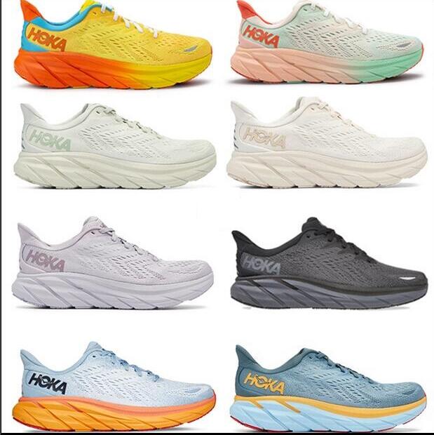 

HOKA ONE Clifton 8 Running Shoes training Sneakers boots 2022 Lightweight Cushioning Long Distance Runner Shoe Mens Womens Lifestyle kingcaps Store Online, Cspy